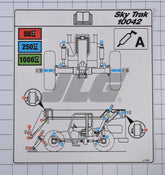 4110186 Lubrication Chart | JLG